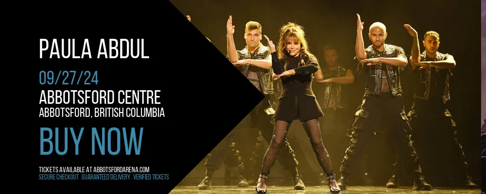 Paula Abdul at Abbotsford Centre